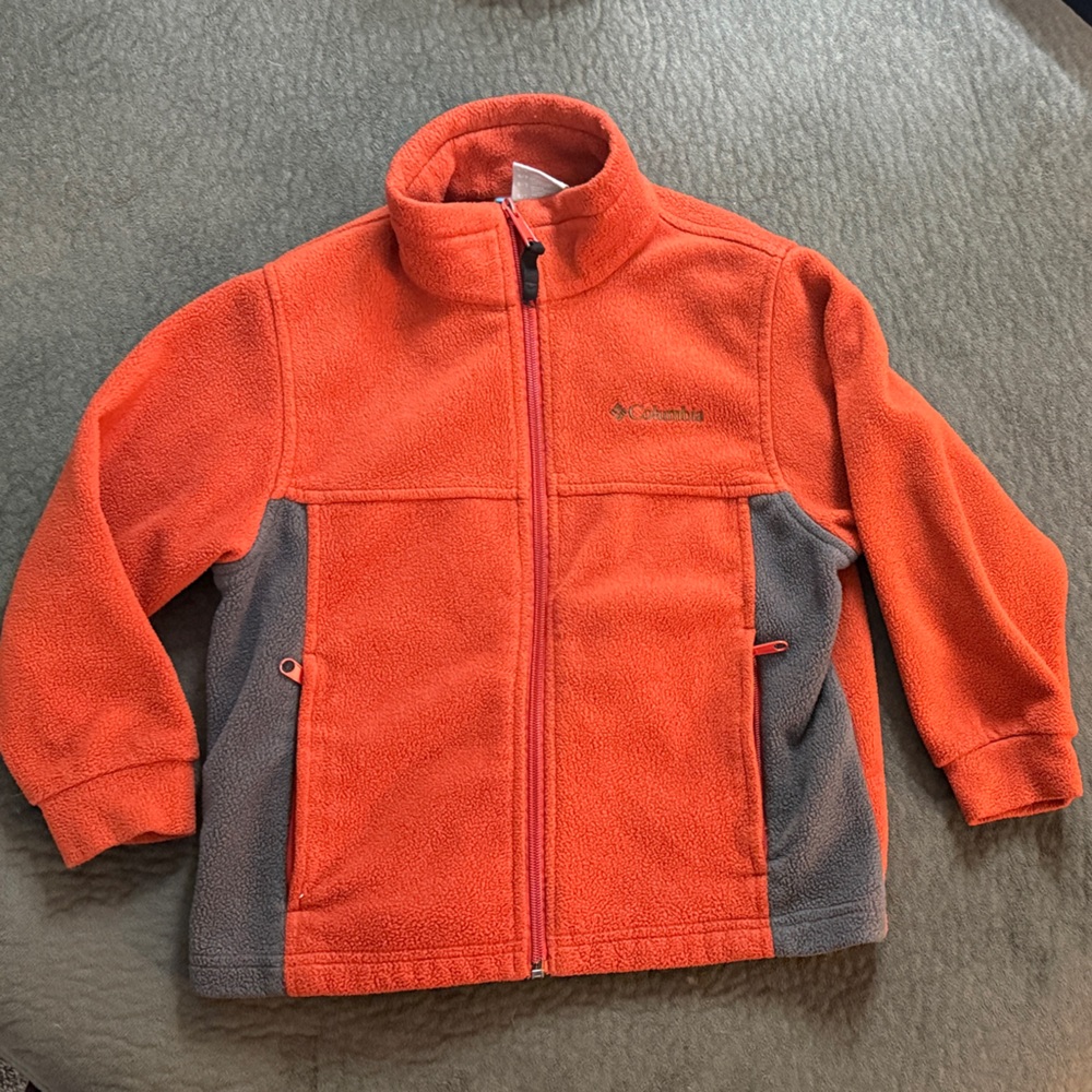 Columbia Kids Jacket - Orange and Gray
